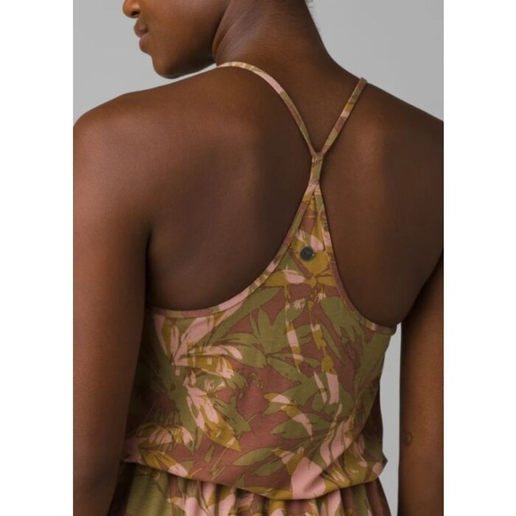 PRANA Ayla Floral Strappy Tank Dress - Women’s Medium - Picture 2 of 13